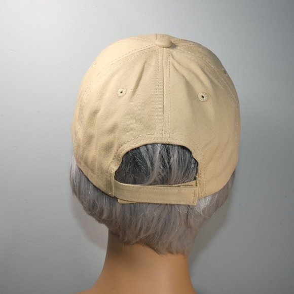New Carhartt Adjustable Baseball Hat Cap -Khaki - Picture 6 of 11